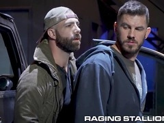 Vander Pulaski gets impaled by Jake Nicola's muscular rod