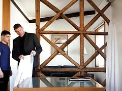 Bastian Karim is the latest toy for DILF Legrand Wolf