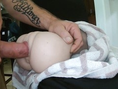 Enjoying my mind-blowing silicone sex toy