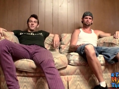 Straighty Facializes Himself After Jerking Off With His Bud