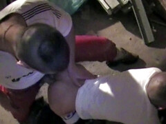 Slut fucked by scally boy domnant in sneakers