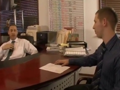 teen 18+ gay gets fucked by his boss
