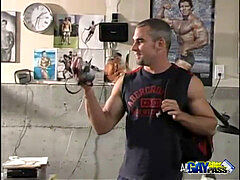 Gym folks fellatio Antics