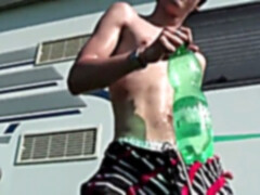 Latino, gay jerking, cute boys