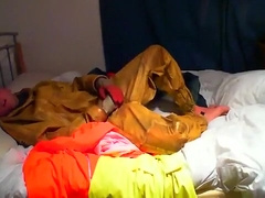 Filthy Chemical Suit and Huge Butt Plug