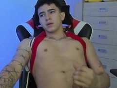 Colombian, big dick, jizz