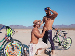 Burning Man bang with Dom King and Sumner Blayne