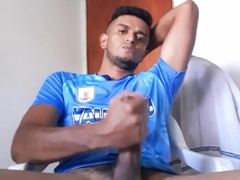 Super-Hot fellow latino , draining