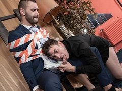 Tape bondage domination with Daren D, Jakob De Lung