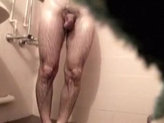 shower hard on
