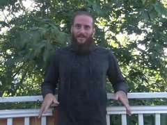 Furry Bearded Yoga Instructor