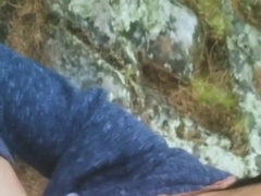 NEXT DOOR ANONYMOUS SCHOOL CAR GIVES ME HEAD OUTSIDE OUR CAMPSITE