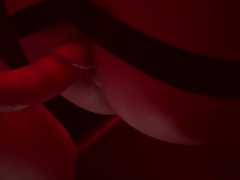 Blindfolded Chastity Slave Fucked Hard In The Sling