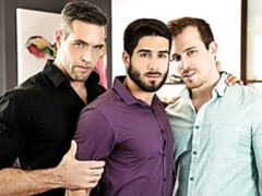 Three-way fuck sesh starring Alex Mecum, Diego Sans, and Blake Hunter