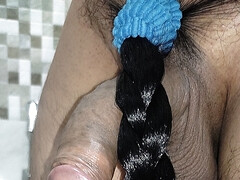 My cock long hair and penny cock ring