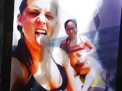 Stephanie and her sister Sarah cumtribute