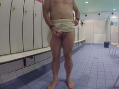 Risky public jerking, uncut schwanz spritzen, real cum inside