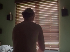 …married dude wakes up thirsty for his faux-cock before gettin caught…