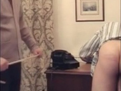 Watch this kinky emo boy get his ass spanked & cane smashed by his headmaster Lash Fellow