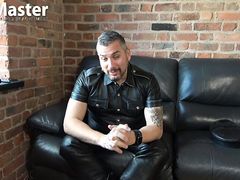 Leather Boss laughs at you for your tiny dick PREVIEW