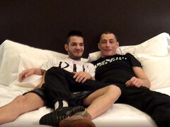 Massimo and Fabien Footeux want foot worship and anal