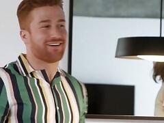 Dinner guest caught them having gay sex! - Malik Delgaty & Olivier Robert