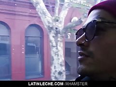LatinLeche - Two Lovebirds Meet in Montevideo and Fuck Raw