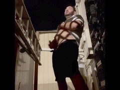 man jerks off during work hours