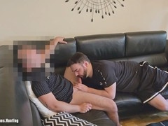 Tattooed straight guy Steven returns for another hot session of oral, rimming, and kissing with me