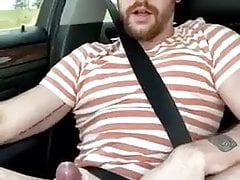 Handjob in the car