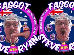 I AM AFGGOT STEVE RYAN A FAGGOT DORK