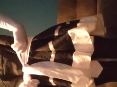 Sissy Dresses up as a Maid