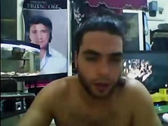 horny arab man on cam