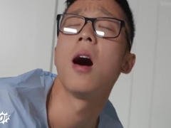 Dr Is Peeking Through The Gloryhole He Found Watching The Nurses Fucking In The Next Room - Tony D Angelo