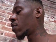 Twink rides black mamba