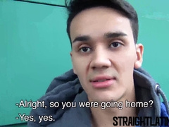 Young Latino takes a long thick cock in his tight ass