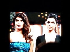 Deepika padukone and Priyanka chopra two bitch cum shower