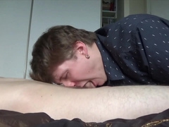 Waking Dad up with a Deep Throat