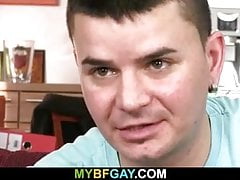 She finds out he is cheating gay homosexual