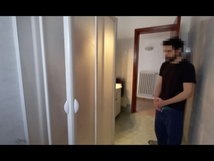 Wanking off while my stepbrother takes a douche - SO TORRID AND RISKY!!!