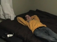 Straight military friend lets me record his second jerkoff session