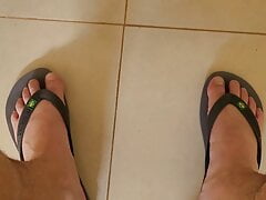 Male feet