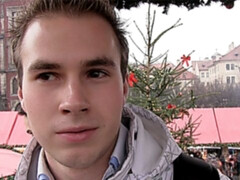 Czech hottie riding dick and taking a huge facial too