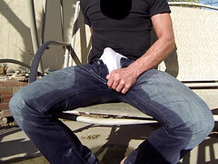 Lazy afternoon wetting and rewetting myself