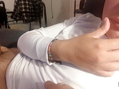 Playing with my nipples makes me horny