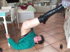 horny teen toy leather fun