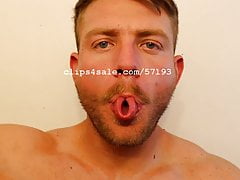 Tongue Fetish - Aiden Tongue Part4 Video1