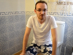 ten faux shots jesus sanchez showcases how his dinky is and disrobes in front of the camera