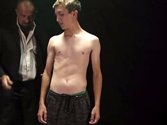 Rich DILF Felix Kamp jerking off and toying a twink