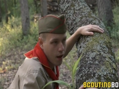 Noah White and Mike Edge goes on a hike to have a sexy time with each other